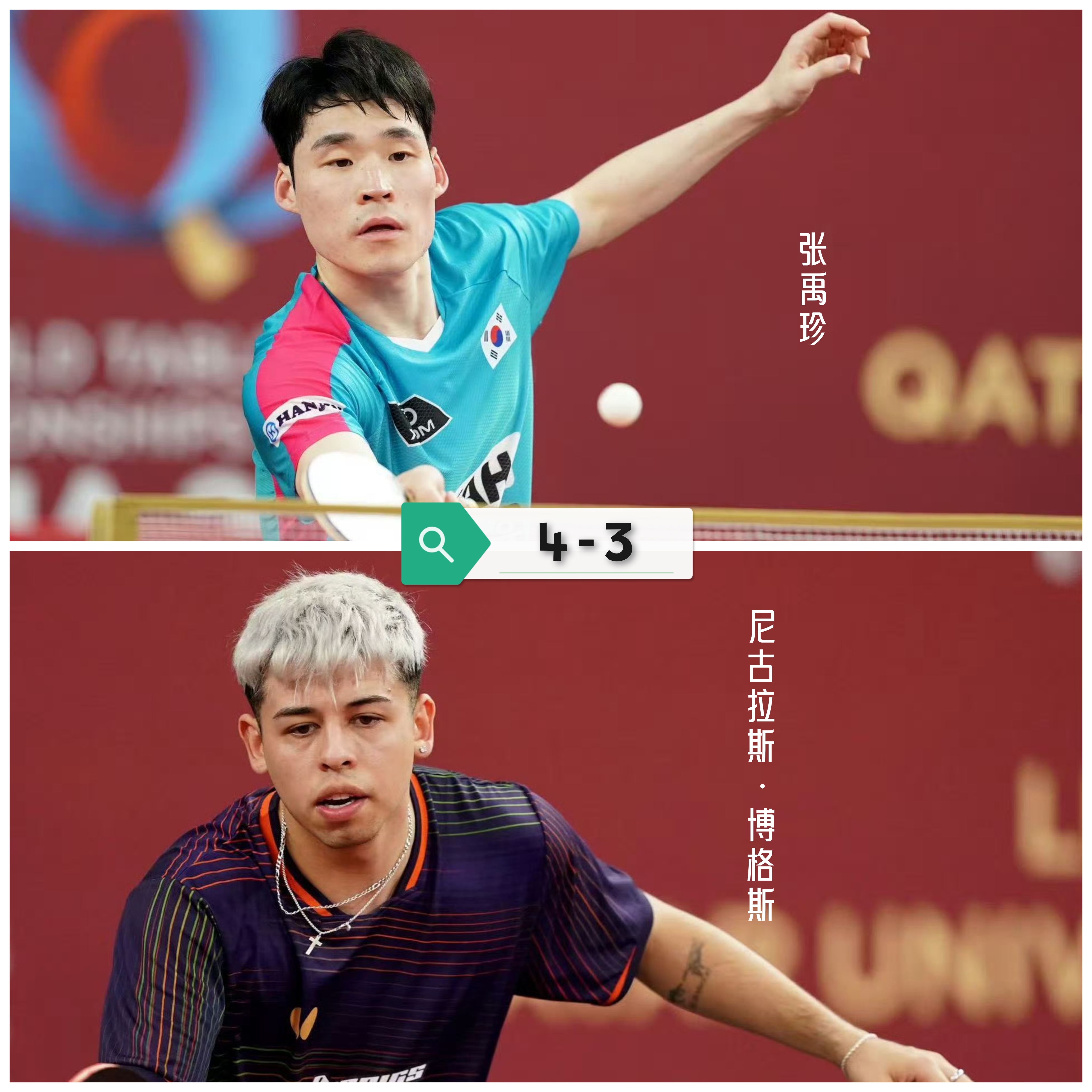波兰乒乓球队爆冷英国乒乓球队，张继科送出助攻的简单介绍