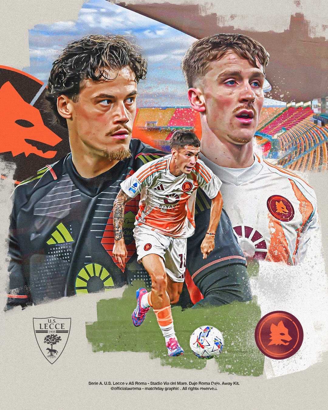 罗马主场作战，期待赢得胜利声援球队的简单介绍